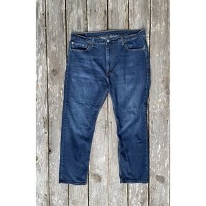 LEVI'S 505 Regular Fit Straight Leg Jeans Mens 40 x 30 Blue Medium Wash Denim